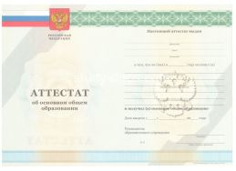 Аттестат за 9 класс 2011-2012 в Томске