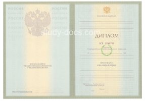 Диплом специалиста 2004-2009 в Томске