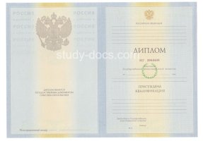Диплом специалиста 2010-2011 в Томске